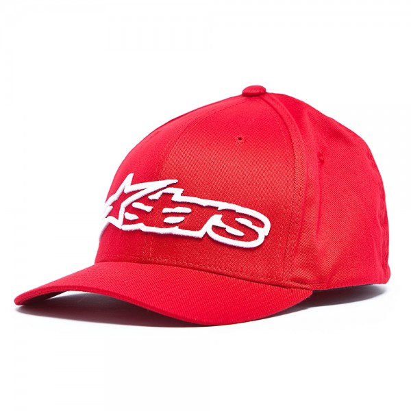 Alpinestars Alpinestars Blaze Flexfit Hat Red & White